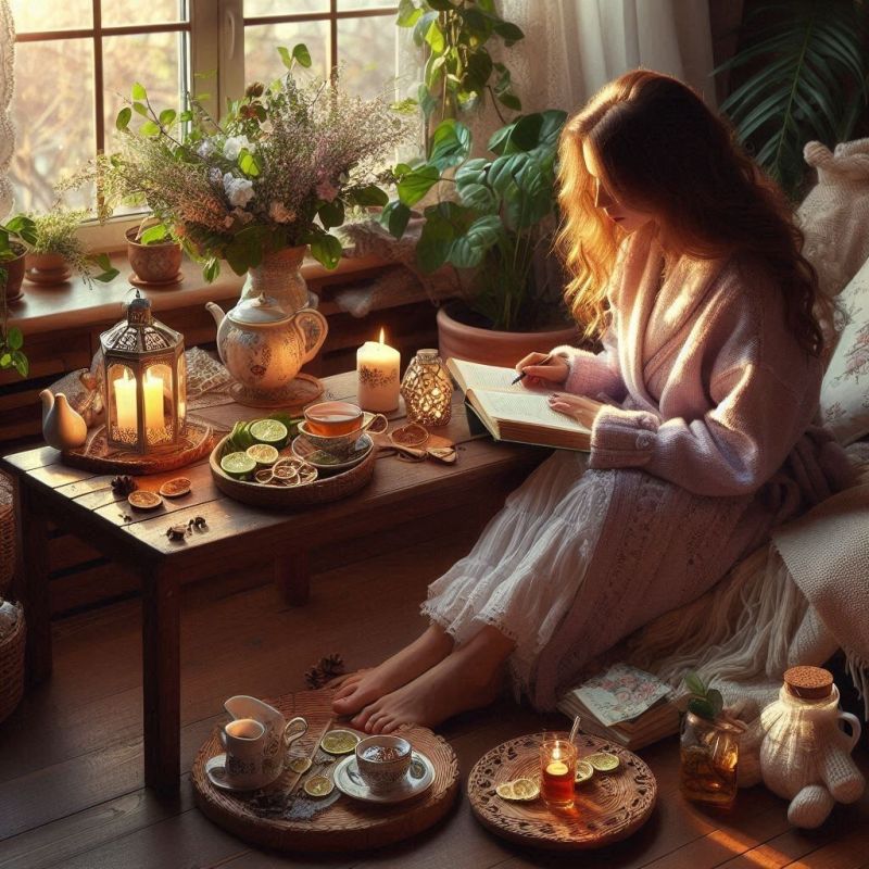 Теплый вечер, наполненный благодарностью