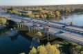Реверсивное движение введут на левом мосту через реку Иню в ближайшее время