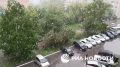 Снег второй день подряд идёт в Новосибирске, передаёт корреспондент РИА Новости