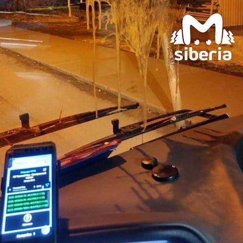 Подростки закидывают яйцами и снежками автобусы в Новосибирске