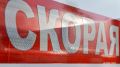 Автомобиль скорой помощи с беременной женщиной вылетел с трассы и перевернулся в Краснозерском районе Новосибирской области