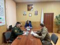 Прокурор Новосибирской области Александр Бучман совместно с военным прокурором Новосибирского гарнизона Евгением Юрьевым провел личный прием участников СВО в военном госпитале N 425 Министерства обороны Российской Федерации