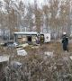В Новосибирской области на трассе перевернулась скорая помощь с беременной женщиной