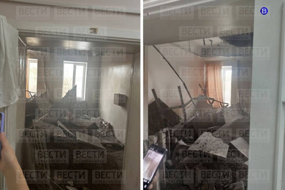 Обвалился потолок. . Потолок рухнул в палате детской больницы Новосибирска