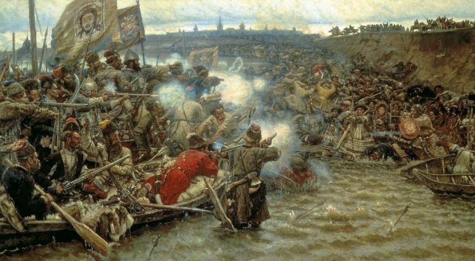 Эдуард Басурин: #ДЕНЬвИСТОРИИ. 23 октября (26 октября или 4 ноября) 1582 года - Покорение Сибири: казаки Ермака одержали победу в битве при чувашевом мысу