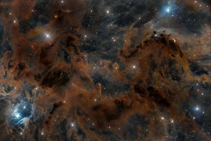 Гигантского космического кракена снял новосибирский астрофотограф Поляков