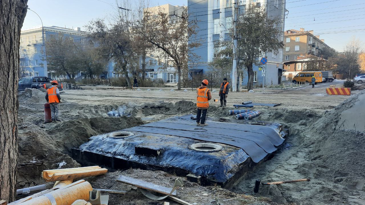 По предписанию восстановление благоустройства на ул. Мичурина должно быть завершено до 31 октября По предписанию восстановление благоустройства на ул. Мичурина должно быть завершено до 31 октября