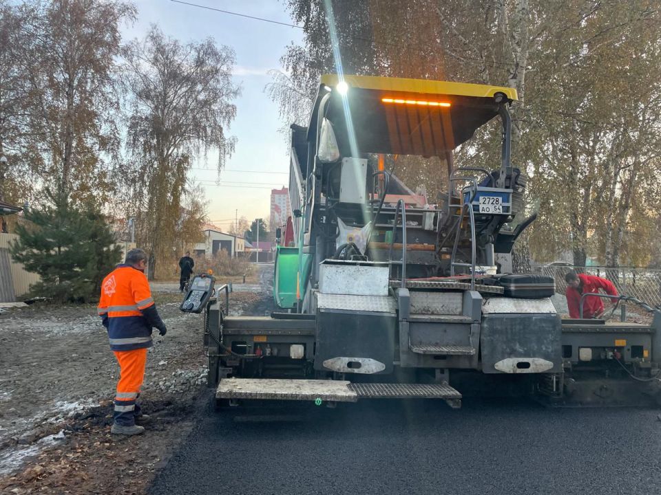 Частный сектор Кировки в асфальте