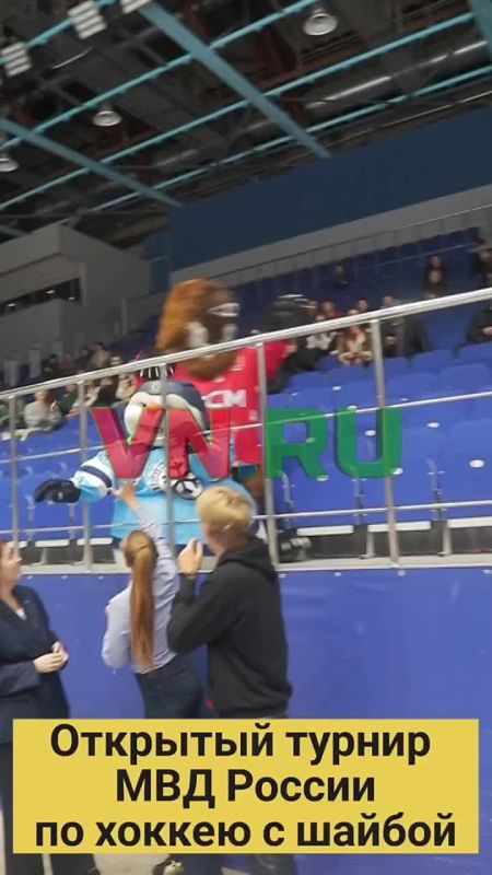 Открытый турнир МВД России по хоккею стартовал в Новосибирске