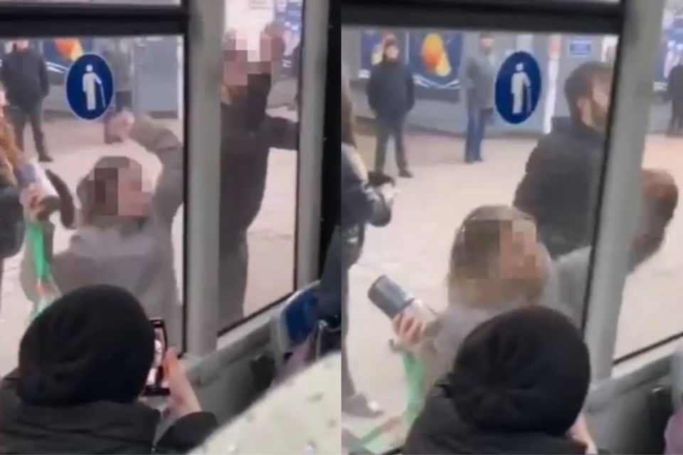 «Кидали банки в бабушек»: в Новосибирске беременная женщина и ее муж устроили драку в троллейбусе