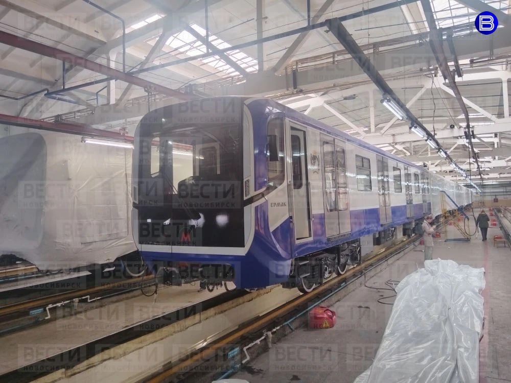 Два новых метропоезда уже в городе! Два новых метропоезда уже в городе!