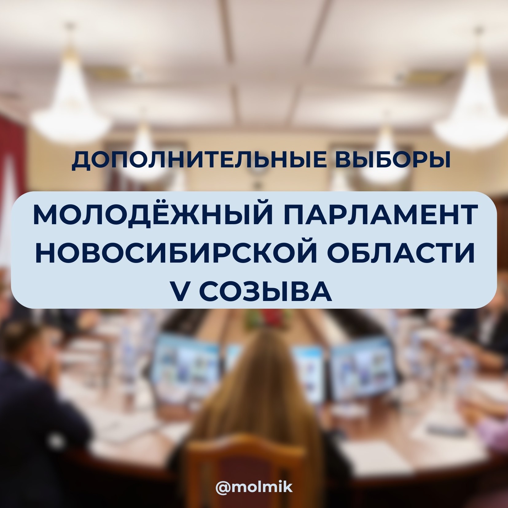 В Новосибирской области проходят выборы в Молодежный парламент