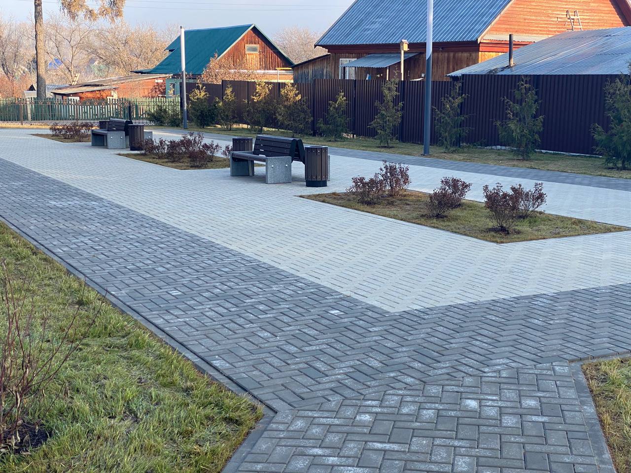 Парк Победы в Маслянино благоустроили по нацпроекту Парк Победы в Маслянино благоустроили по нацпроекту