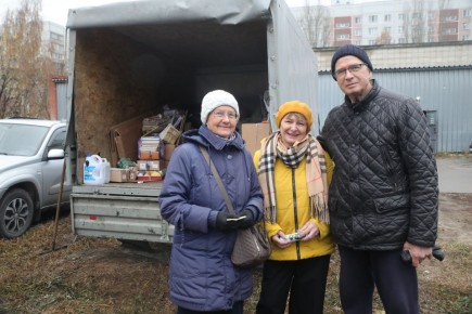 За полгода жители Советского района собрали 25 кубометров вторсырья на акции «Экодвор»