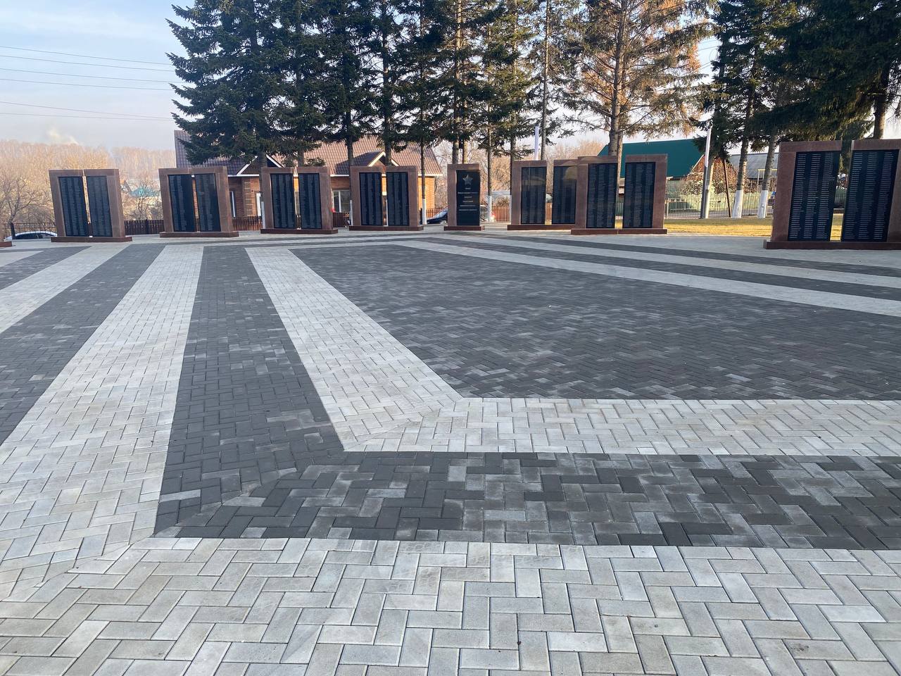 Парк Победы в Маслянино благоустроили по нацпроекту Парк Победы в Маслянино благоустроили по нацпроекту