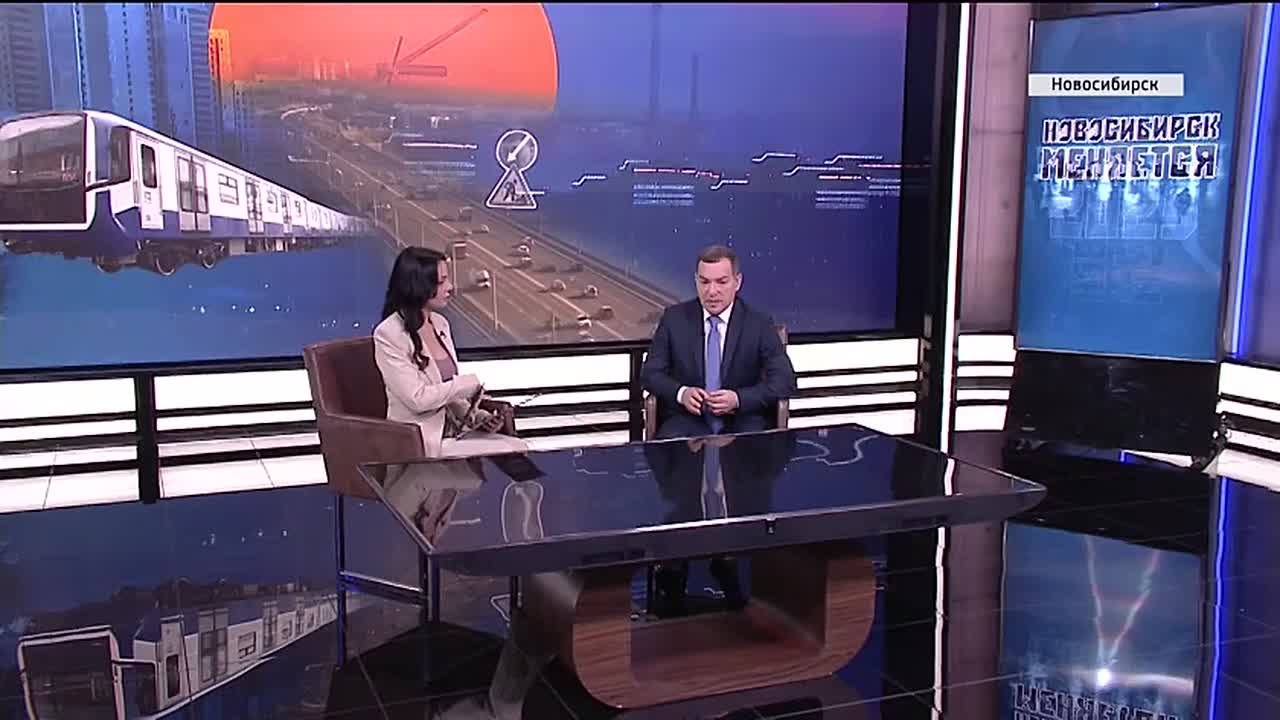 Увеличили штат дорожников. Мэр Новосибирска Максим Кудрявцев во время большого интервью в студии «Вести Новосибирск» рассказал о кадровых изменениях в дорожной сфере города: