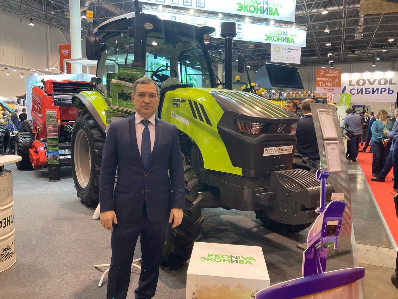 Максим Кудрявцев: Сегодня принял участие в «Сибирской аграрной неделе» — крупнейшей выставке технологий, оборудования и инноваций для агропромышленного комплекса