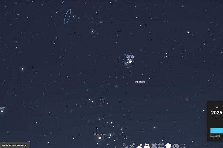 Вечером 6 ноябр, нас ждет настоящее космическое шоу! На востоке неба Луна закроет знаменитое звёздное скопление Плеяды