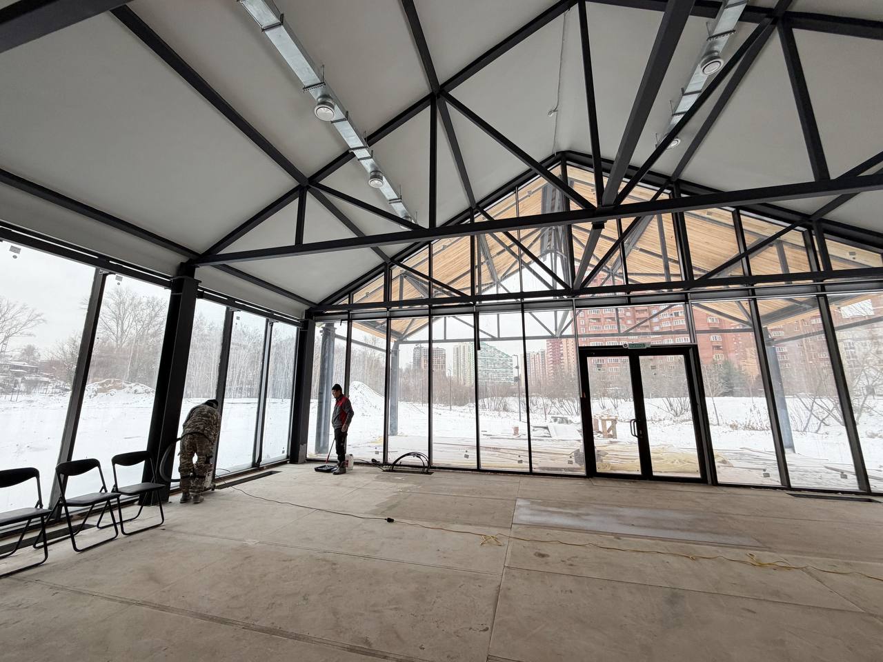 Максим Кудрявцев: Сегодня проверил ход работ по созданию парка «Каменка» в Дзержинском районе Максим Кудрявцев: Сегодня проверил ход работ по созданию парка «Каменка» в Дзержинском районе