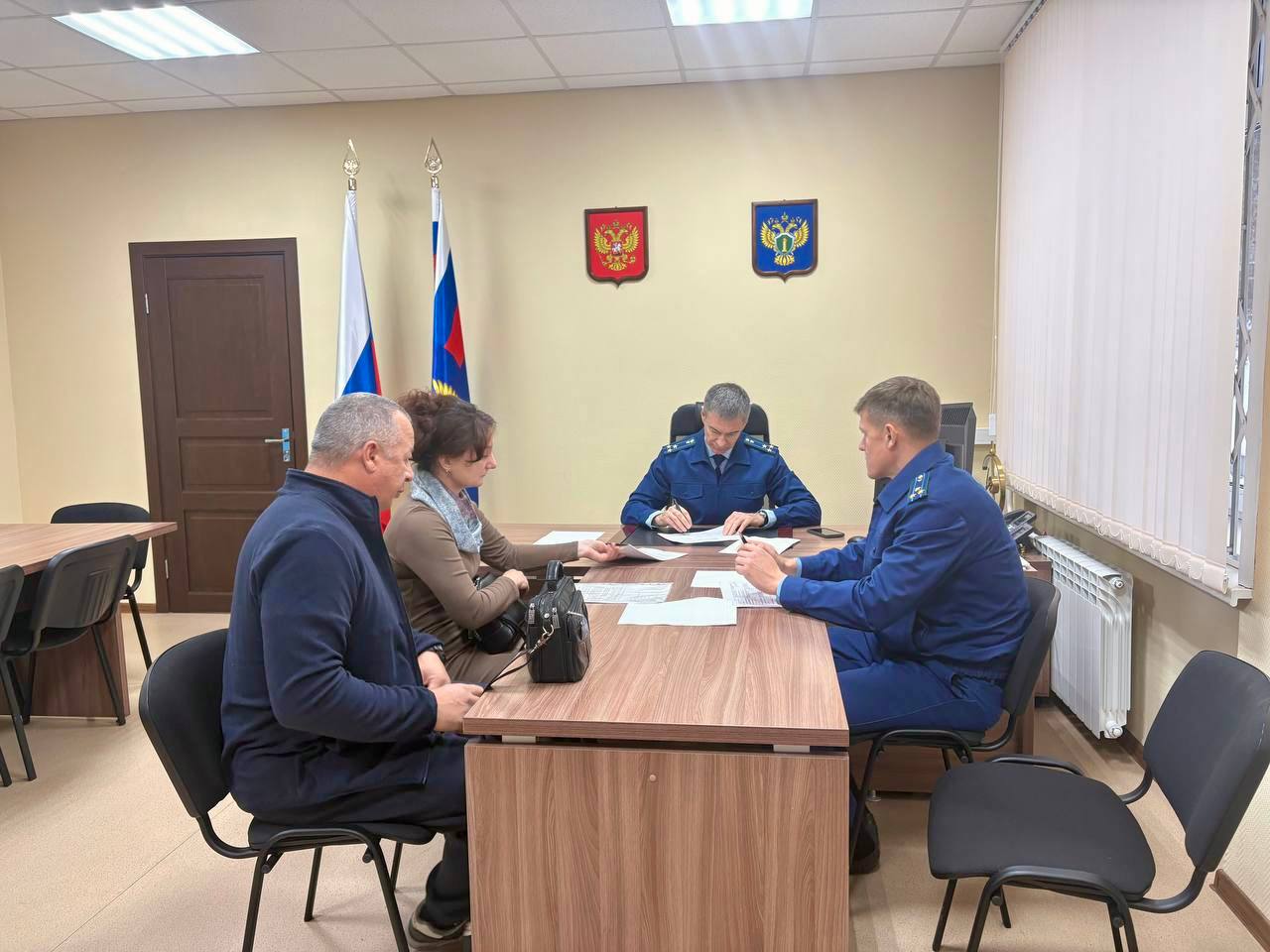 0 Первый заместитель прокурора Новосибирской области Сергей Коростылев провел личный прием граждан в прокуратуре Новосибирского района 0 Первый заместитель прокурора Новосибирской области Сергей Коростылев провел личный прием граждан в прокуратуре Новосибирского района