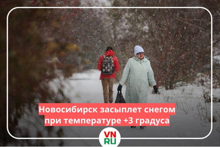 Весь ноябрь в Новосибирске будут температурные качели