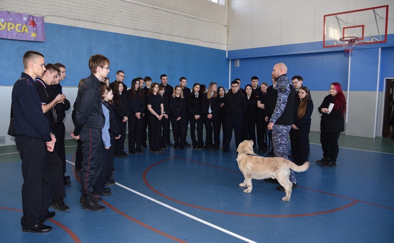 В рамках всероссийской акции #БудьвФорме транспортные полицейские Сибири провели профориентационную встречу со студентами В рамках всероссийской акции #БудьвФорме транспортные полицейские Сибири провели профориентационную встречу со студентами