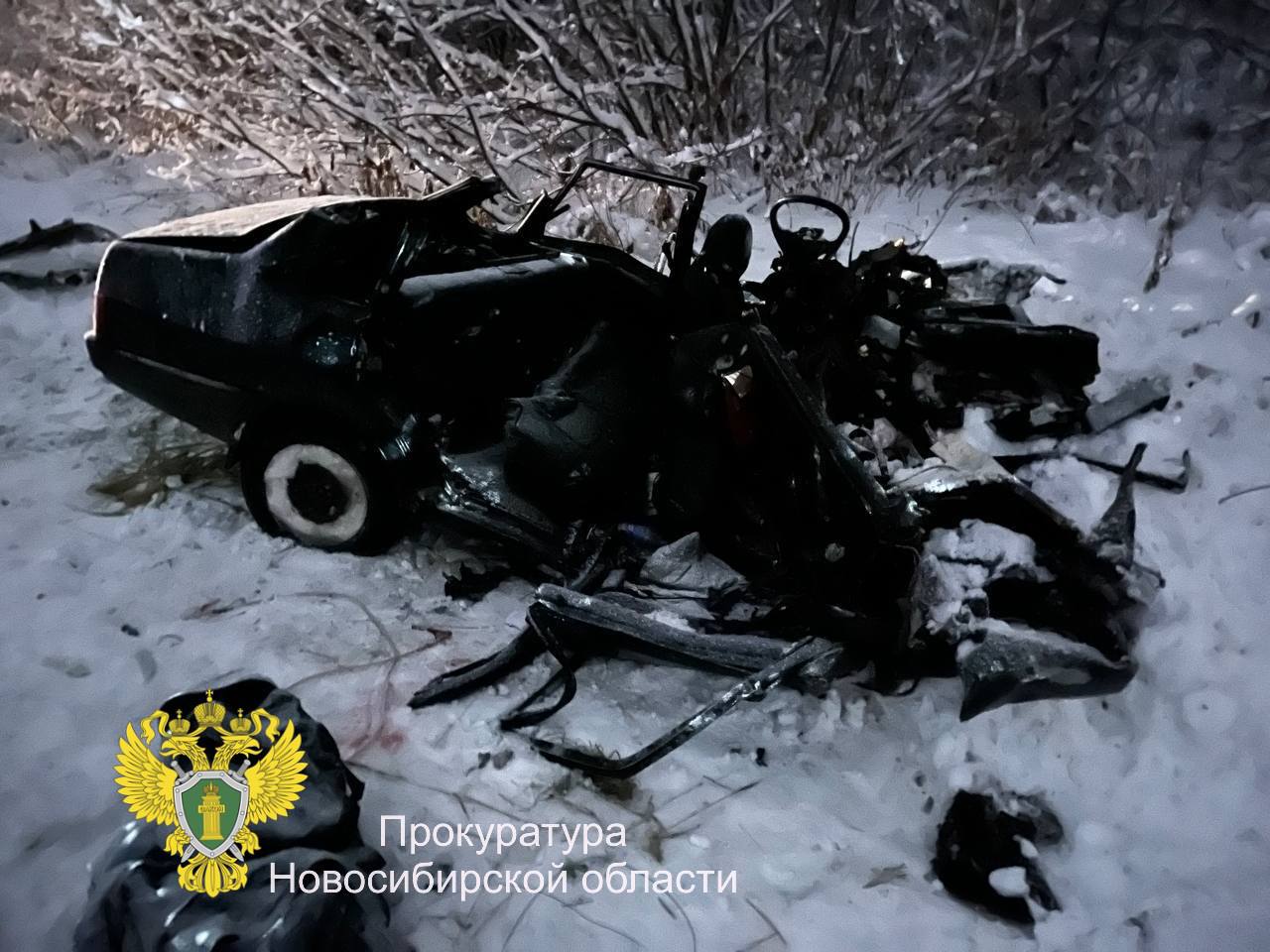 Среди погибших в ДТП в Новосибирской области двое детей, а не трое, как сообщалось ранее