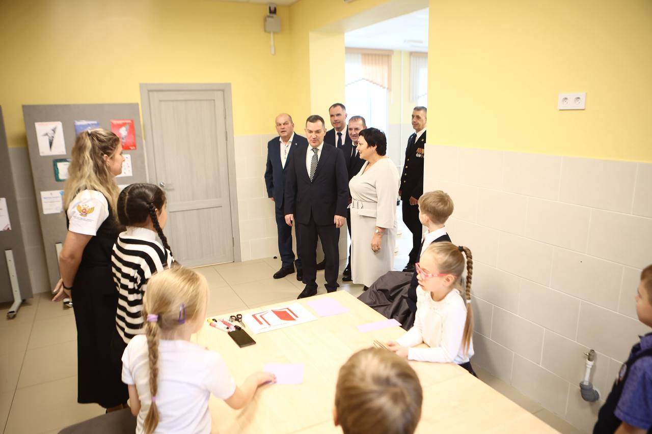 Максим Кудрявцев: В Первомайском районе завершается капитальный ремонт Технического лицея № 128 Максим Кудрявцев: В Первомайском районе завершается капитальный ремонт Технического лицея № 128