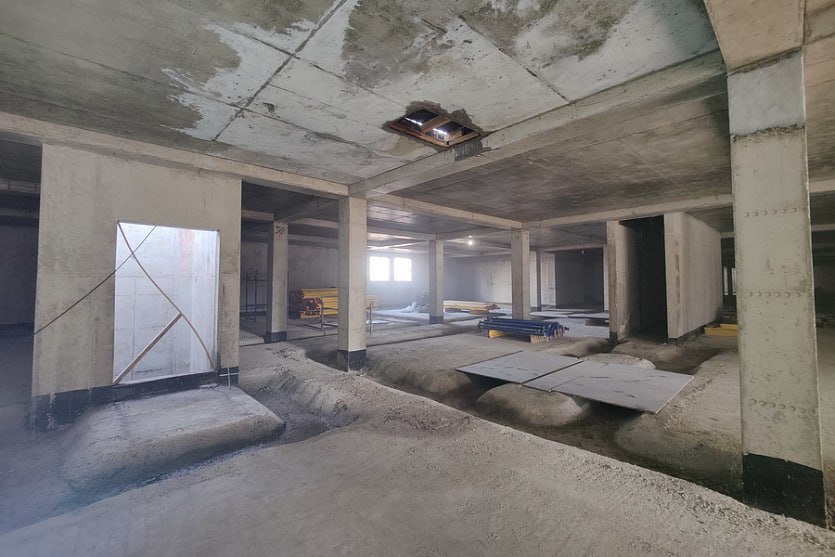 Для двух блоков «ЯШколы» в Новосибирске сделали фундамент Для двух блоков «ЯШколы» в Новосибирске сделали фундамент