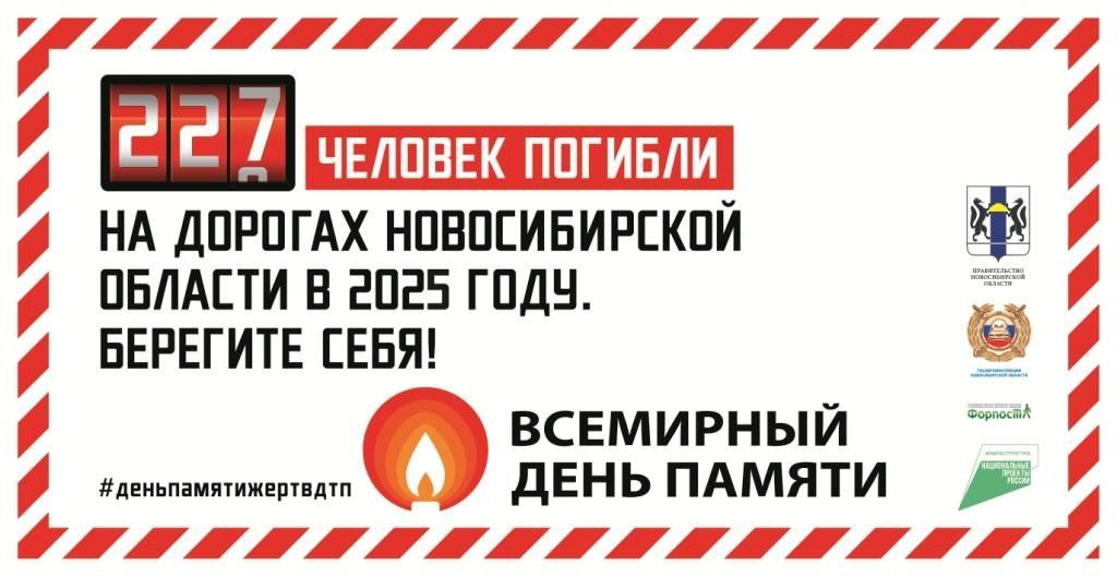 В канун Всемирного дня памяти жертв ДТП в Новосибирске состоится акция «Последняя парковка»