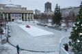 В Новосибирске не будут заливать каток в Театральном сквере перед НОВАтом