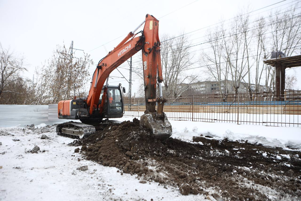 Максим Кудрявцев: Строим важный для города объект — пешеходный мост через Транссибирскую магистраль Максим Кудрявцев: Строим важный для города объект — пешеходный мост через Транссибирскую магистраль