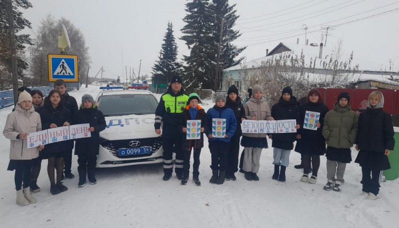 В Новосибирской области сотрудники Госавтоинспекции провели для школьников «День дорожной безопасности» В Новосибирской области сотрудники Госавтоинспекции провели для школьников «День дорожной безопасности»