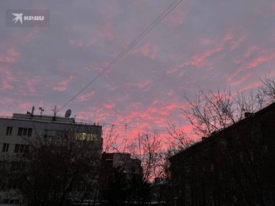 Какой красивый сегодня был закат!