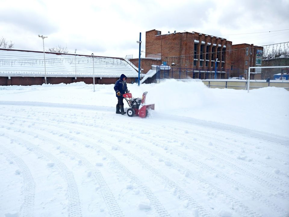 В учреждениях МАУ «Стадион» готовят площадки для зимних активностей