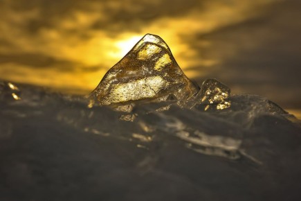 Безмолвная красота: Обское море превращается в ледяную пустыню