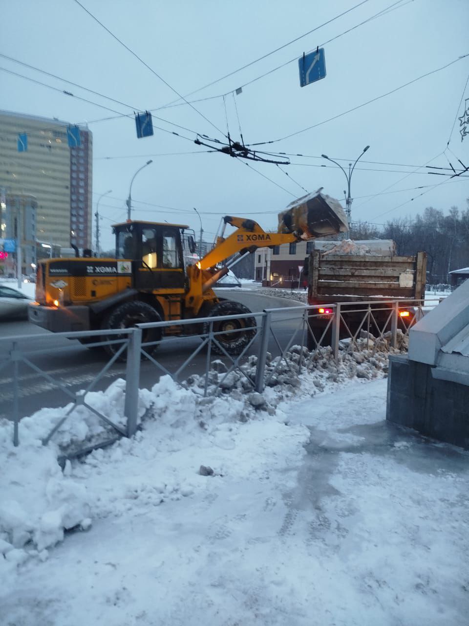 Уборка городской улично-дорожной сети