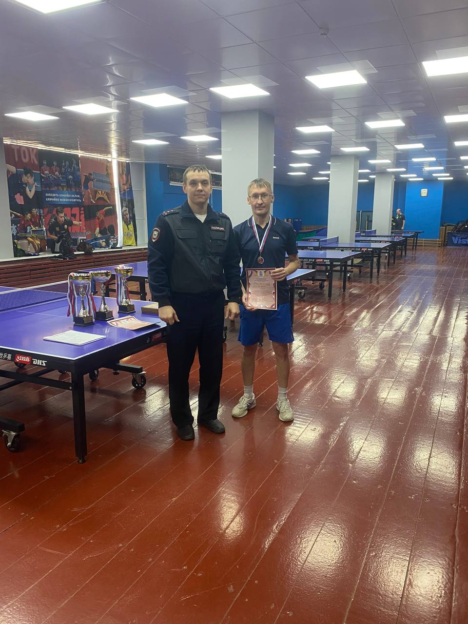 В Новосибирске состоялись соревнования по настольному теннису среди подразделений областного Главка МВД В Новосибирске состоялись соревнования по настольному теннису среди подразделений областного Главка МВД