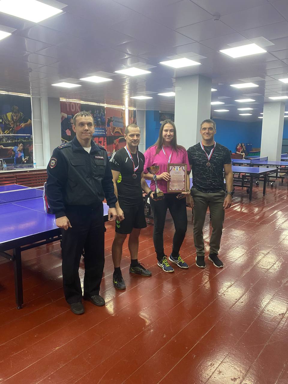 В Новосибирске состоялись соревнования по настольному теннису среди подразделений областного Главка МВД В Новосибирске состоялись соревнования по настольному теннису среди подразделений областного Главка МВД