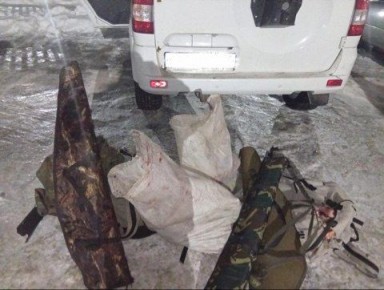 В Сузунском районе полицейскими задержаны подозреваемые в незаконной охоте