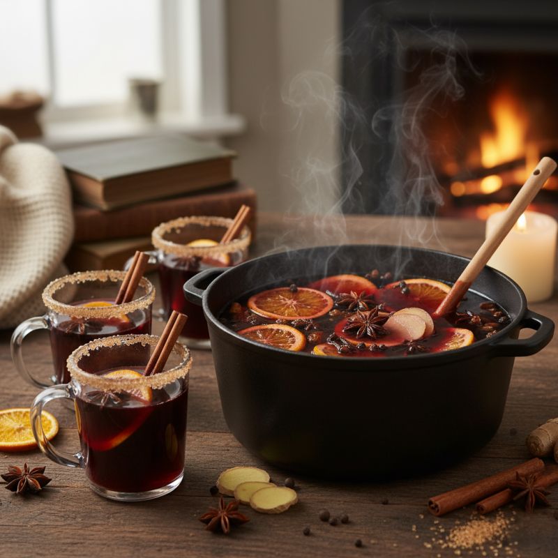 Глинтвейн: Вкус праздника в каждой чашке