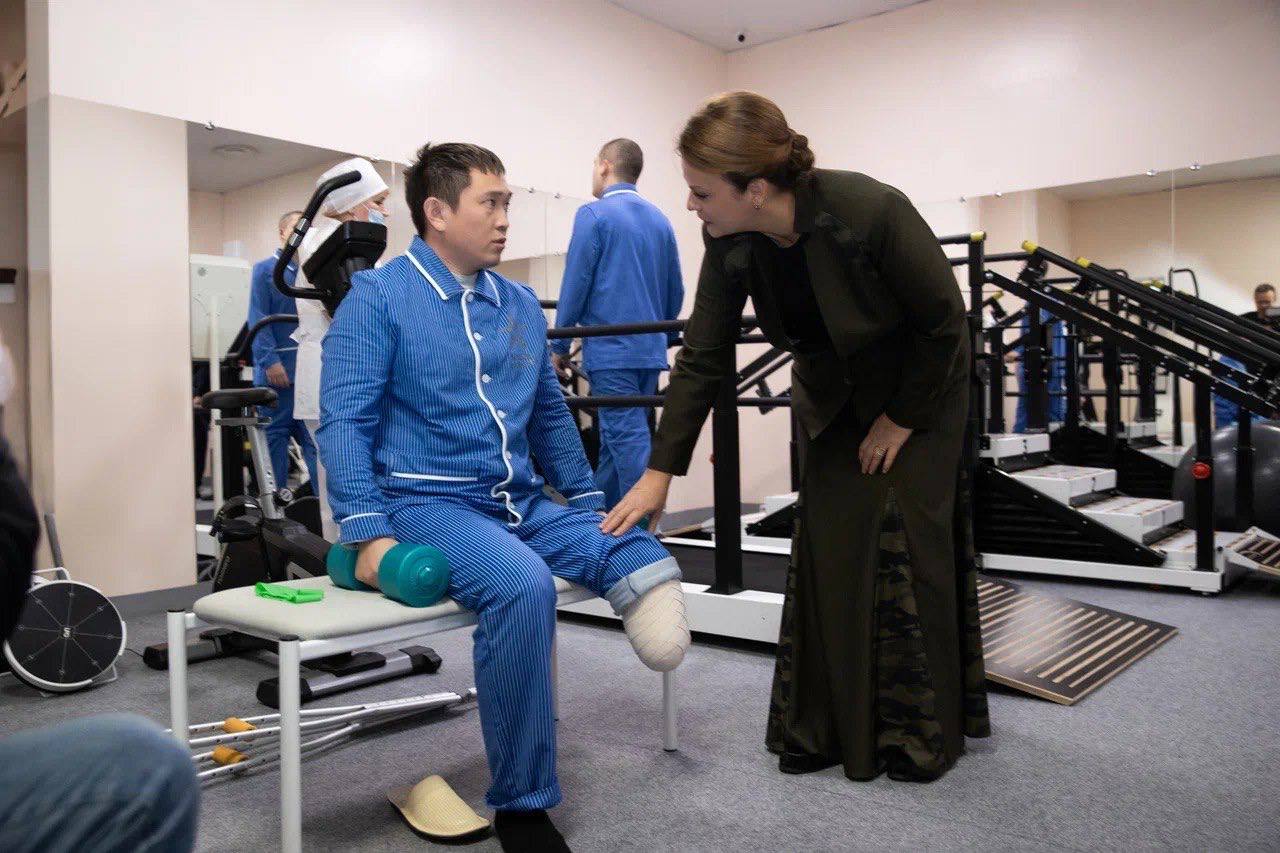 Анна Цивилева: Проверила организацию лечения и реабилитации госпиталя Минобороны РФ в Новосибирске Анна Цивилева: Проверила организацию лечения и реабилитации госпиталя Минобороны РФ в Новосибирске