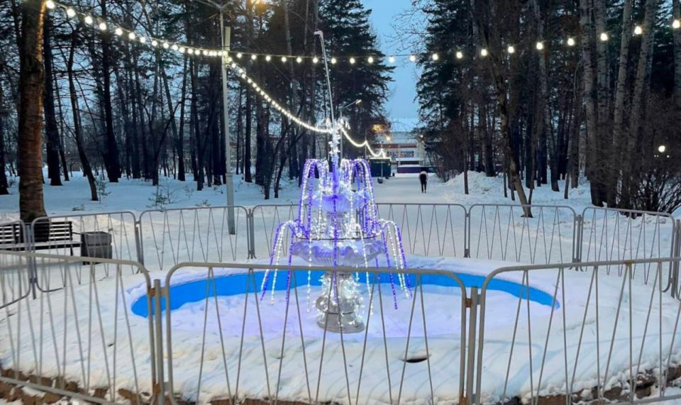 Повреждённую вандалами иллюминацию восстановили в Новосибирске