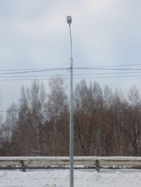 Максим Кудрявцев: На улице Тайгинской завершается устройство новой линии освещения