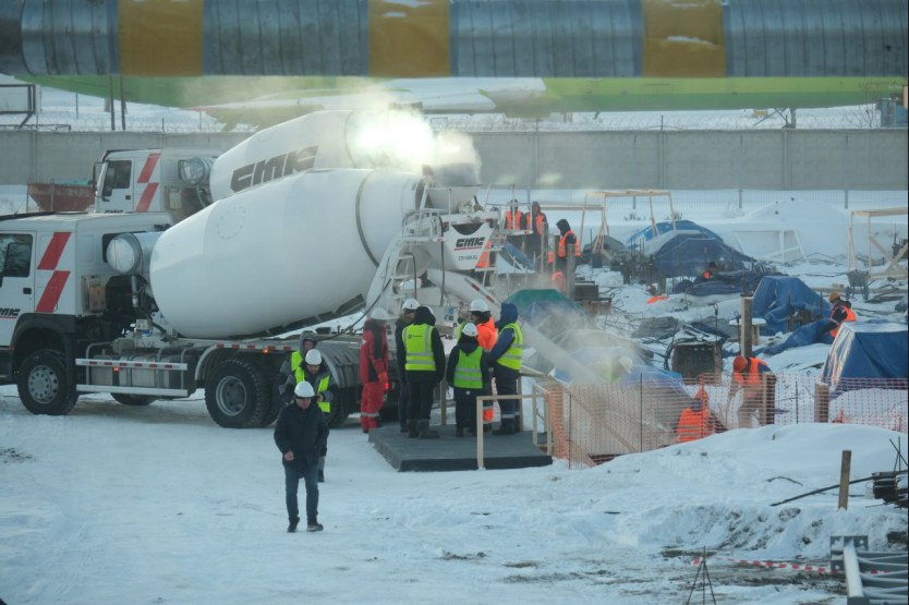S7 строит ангарный комплекс для ремонта самолётов в Новосибирске S7 строит ангарный комплекс для ремонта самолётов в Новосибирске