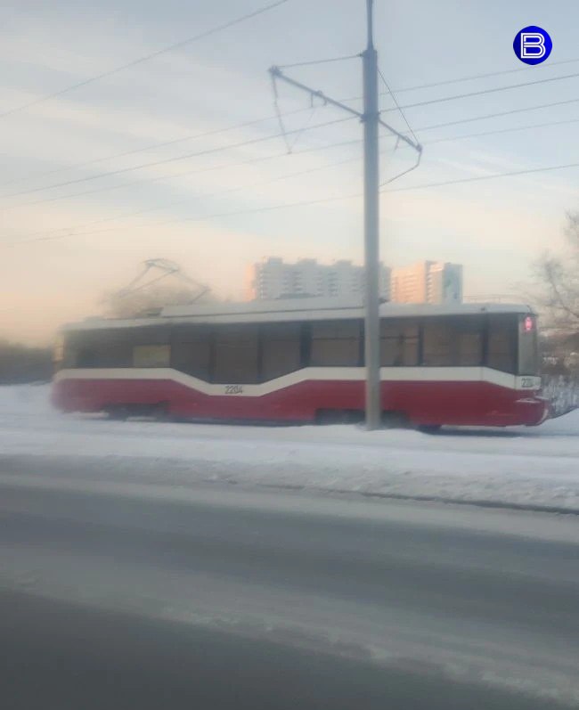 Трамваи встали. Энергоавария остановила движение трамваев на левом берегу Новосибирска