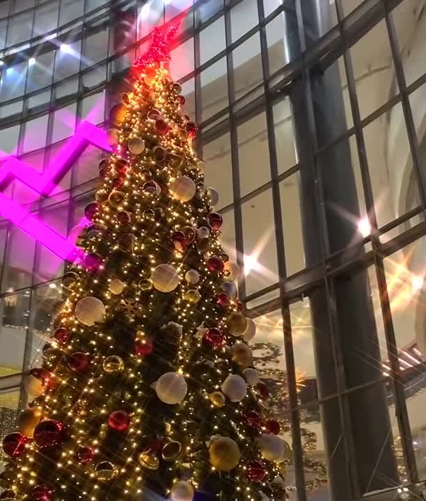 Посмотрите, как красиво!. Новосибирск продолжают украшать к Новому году