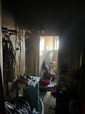 Пожарные спасли бабушку на пожаре в Первомайском районе Новосибирска