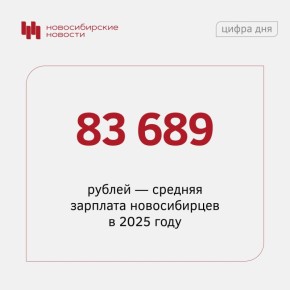 Новосибирскстат опубликовал предварительные данные по средним зарплатам в регионах Сибири за девять месяцев 2025 года