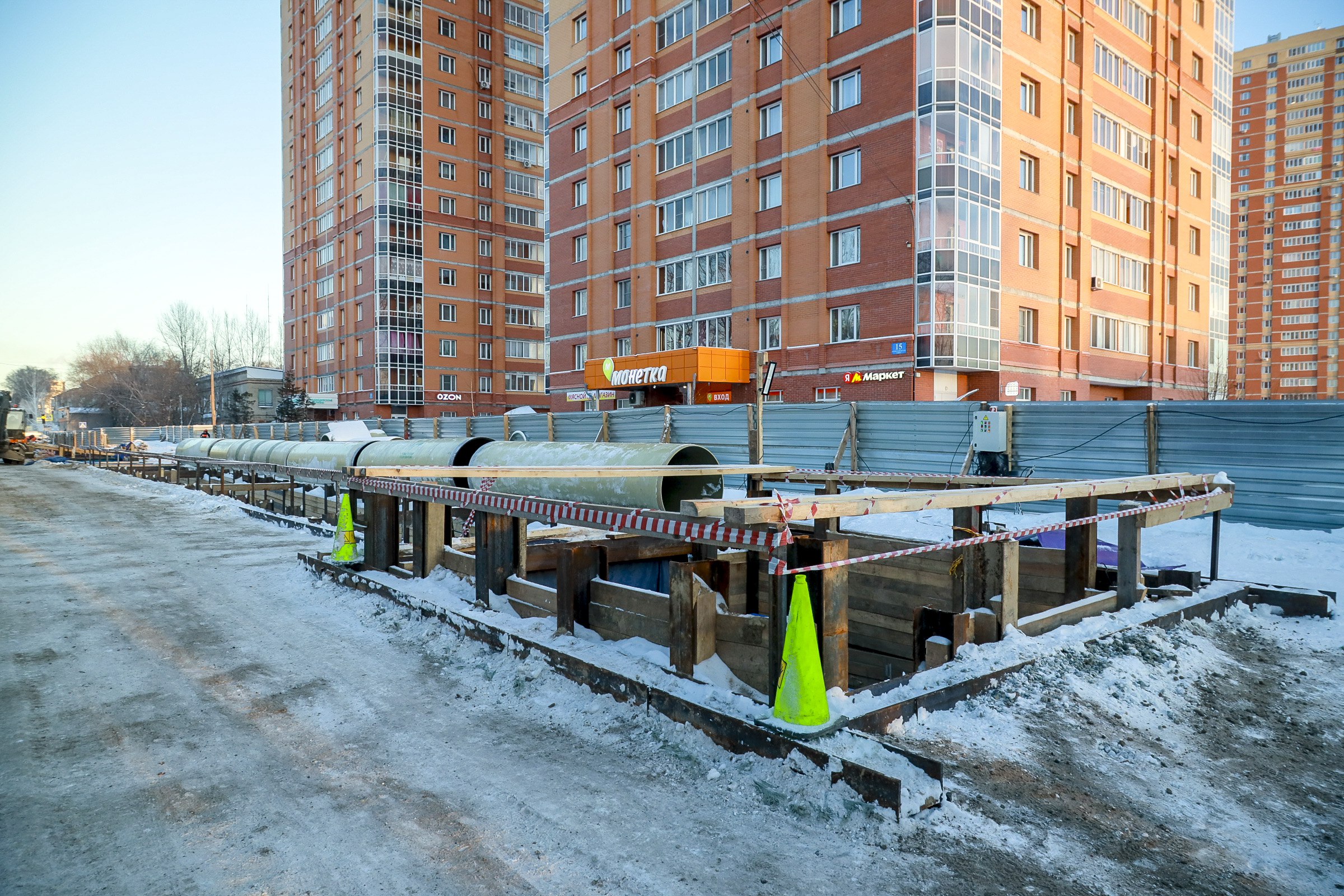 Максим Кудрявцев: Завершаем реконструкцию 500-метрового участка коллектора в Кировском районе Максим Кудрявцев: Завершаем реконструкцию 500-метрового участка коллектора в Кировском районе